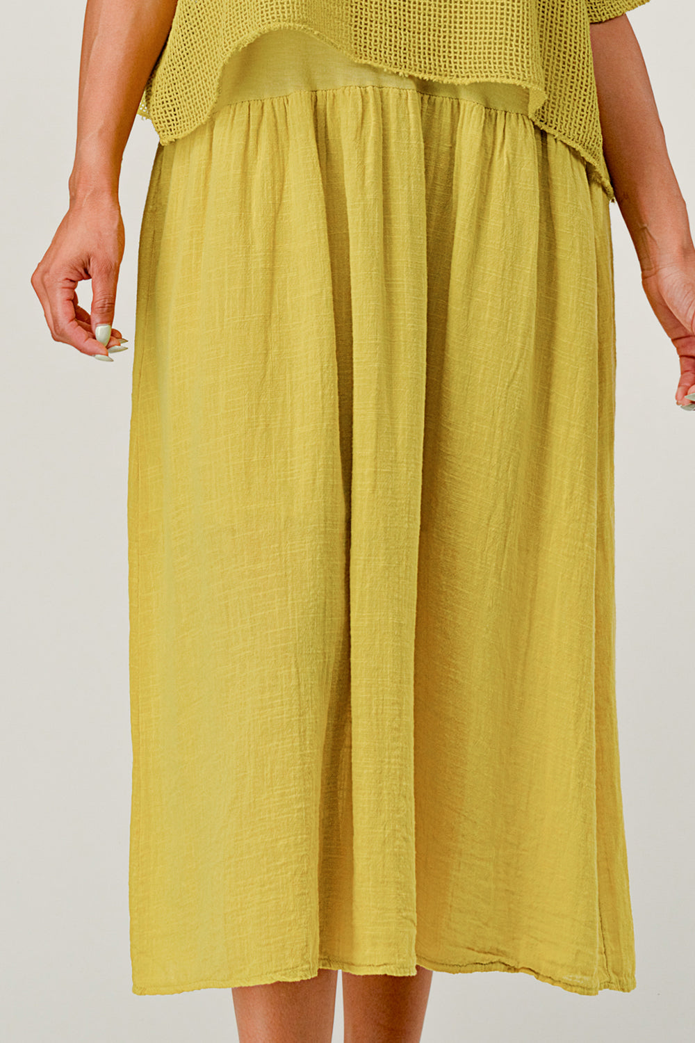 Raw Moda Italian Top Bottom Cotton Dress Dress Raw Moda
