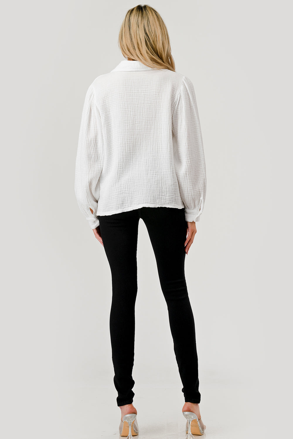 Raw Moda Dahila Cotton Button Shirt - Raw Moda