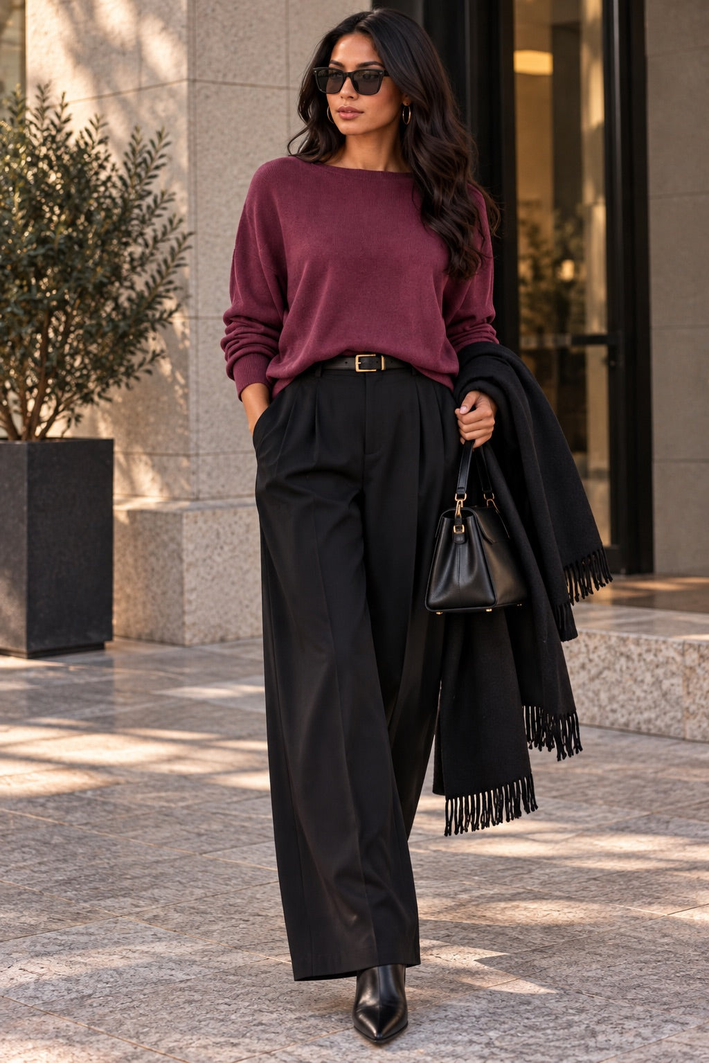 Raw Moda Italian Modal Blouse