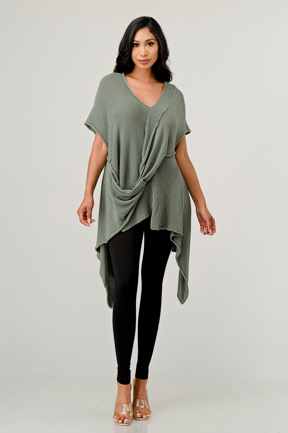 Raw Moda Italian Twist Front Tunic