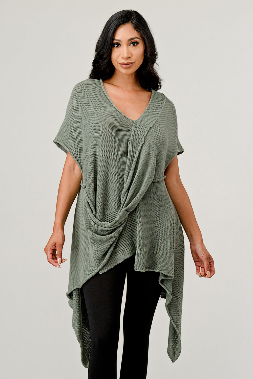 Raw Moda Italian Twist Front Tunic