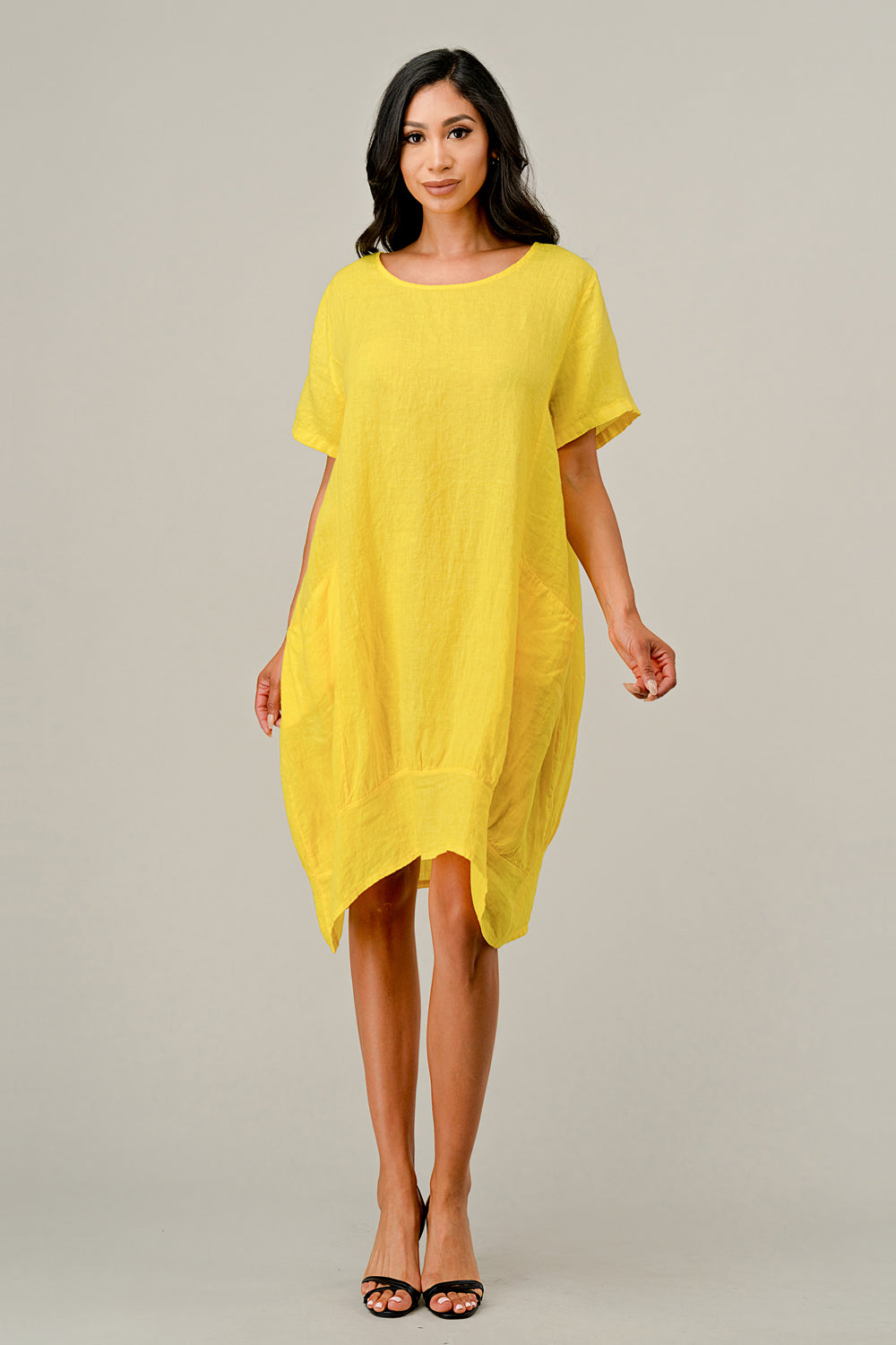 Raw Moda Short Perin Linen Dress Dress Raw Moda