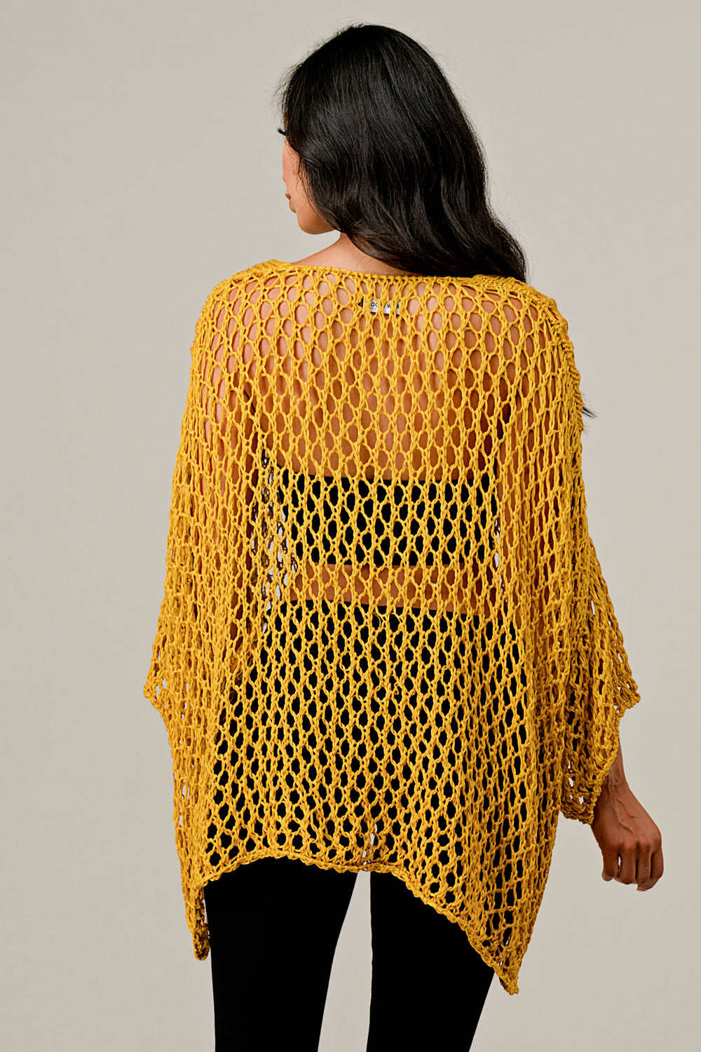 Raw Moda Crochet Sweater Top Raw Moda