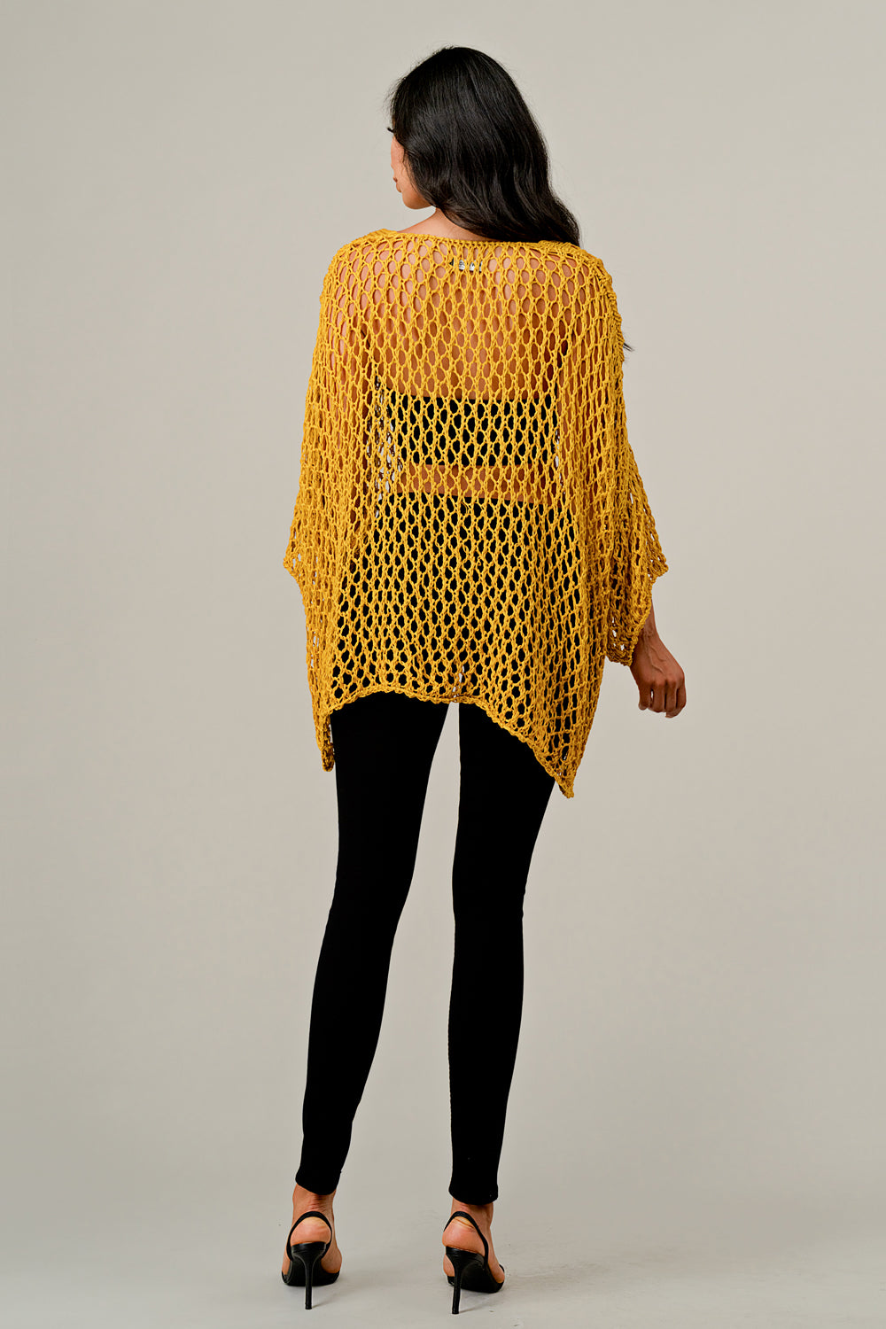 Raw Moda Crochet Sweater Top Raw Moda
