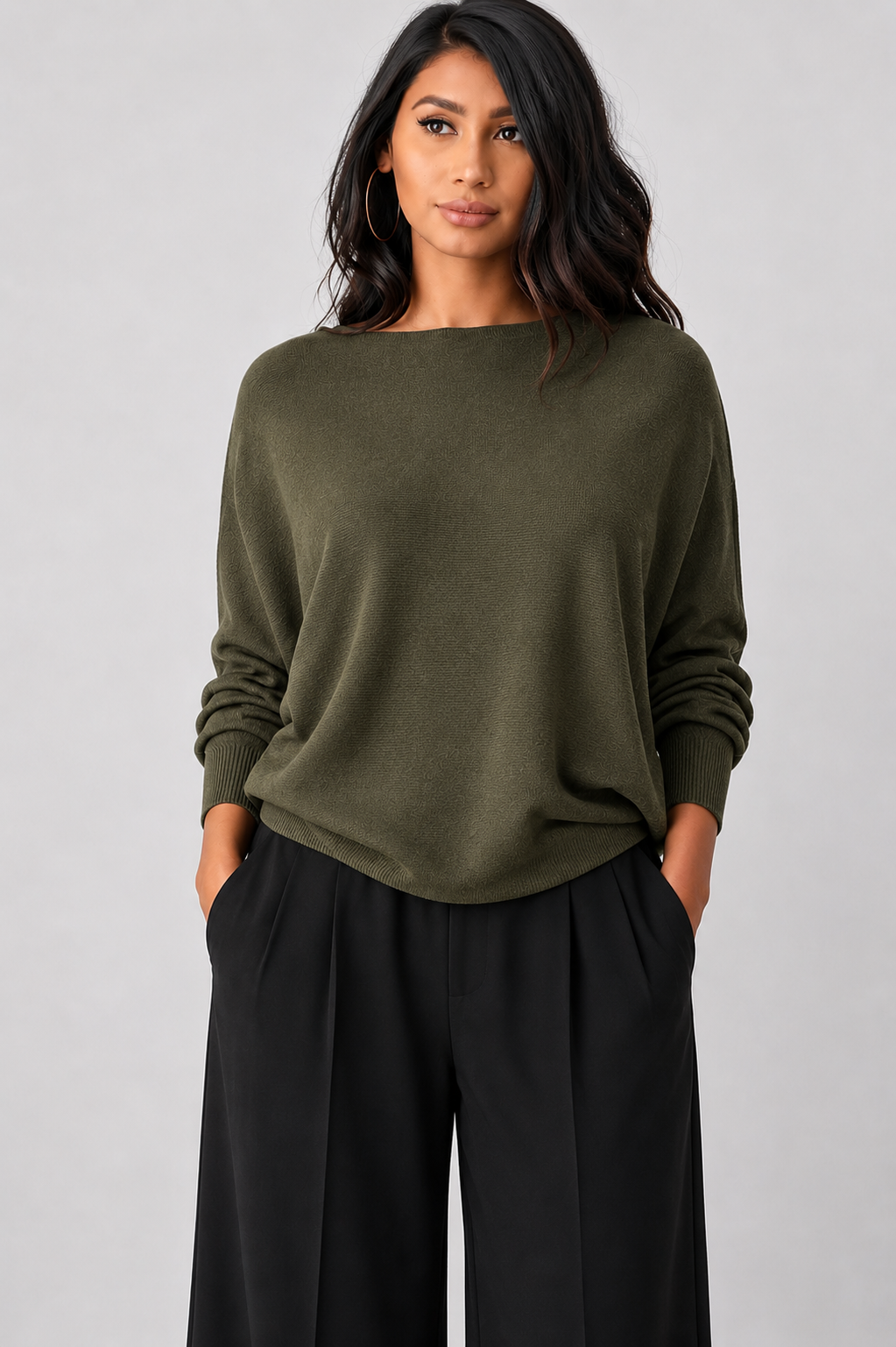 Raw Moda Italian Modal Blouse