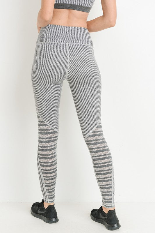 Raw Moda Grey Mesh Panels Leggings Leggings Raw Moda