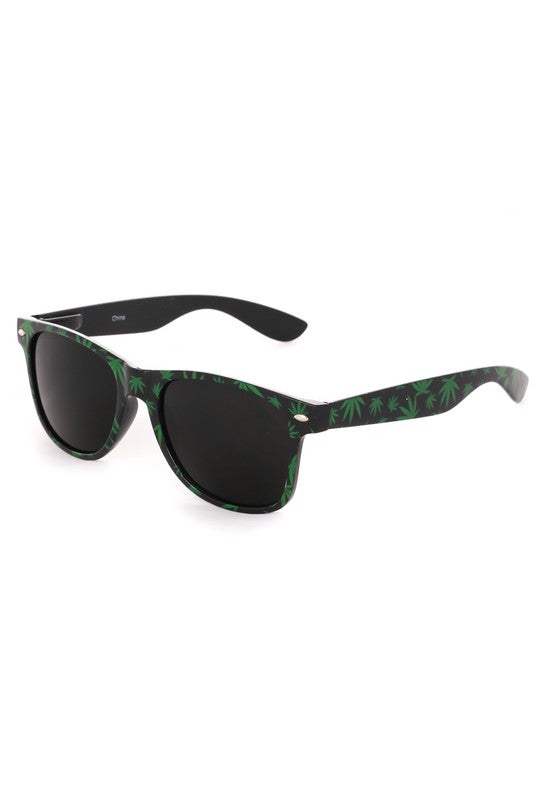 Raw Moda Cannabis Wayfarer Sunglasses Sunglasses Raw Moda
