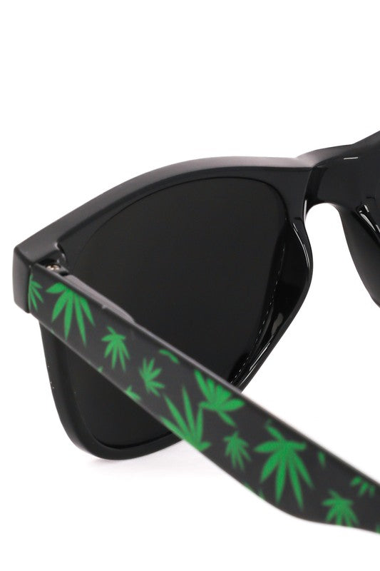 Raw Moda Cannabis Wayfarer Sunglasses Sunglasses Raw Moda