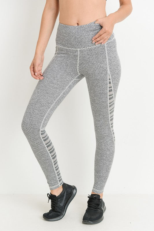 Raw Moda Grey Mesh Panels Leggings Leggings Raw Moda