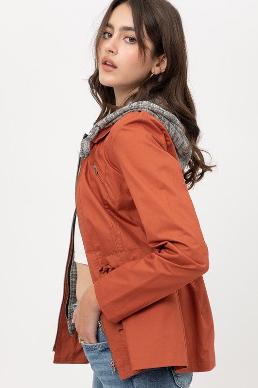 Raw Moda Jacket Sweater Top Raw Moda