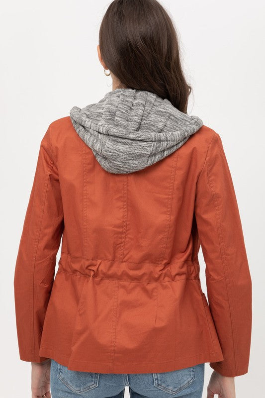 Raw Moda Jacket Sweater Top Raw Moda