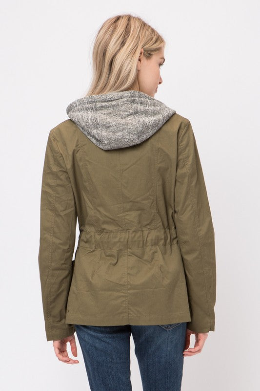 Raw Moda Jacket Sweater Top Raw Moda
