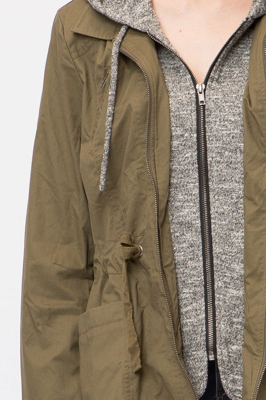Raw Moda Jacket Sweater Top Raw Moda