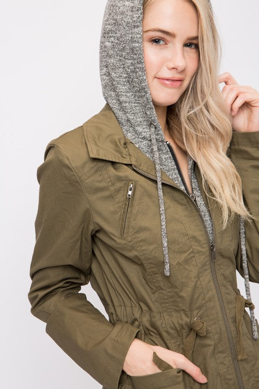 Raw Moda Jacket Sweater Top Raw Moda