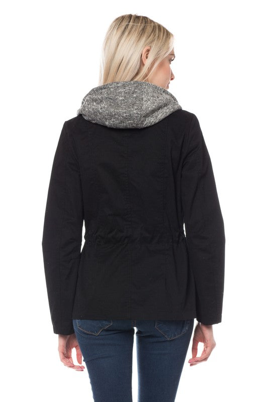 Raw Moda Jacket Sweater Top Raw Moda