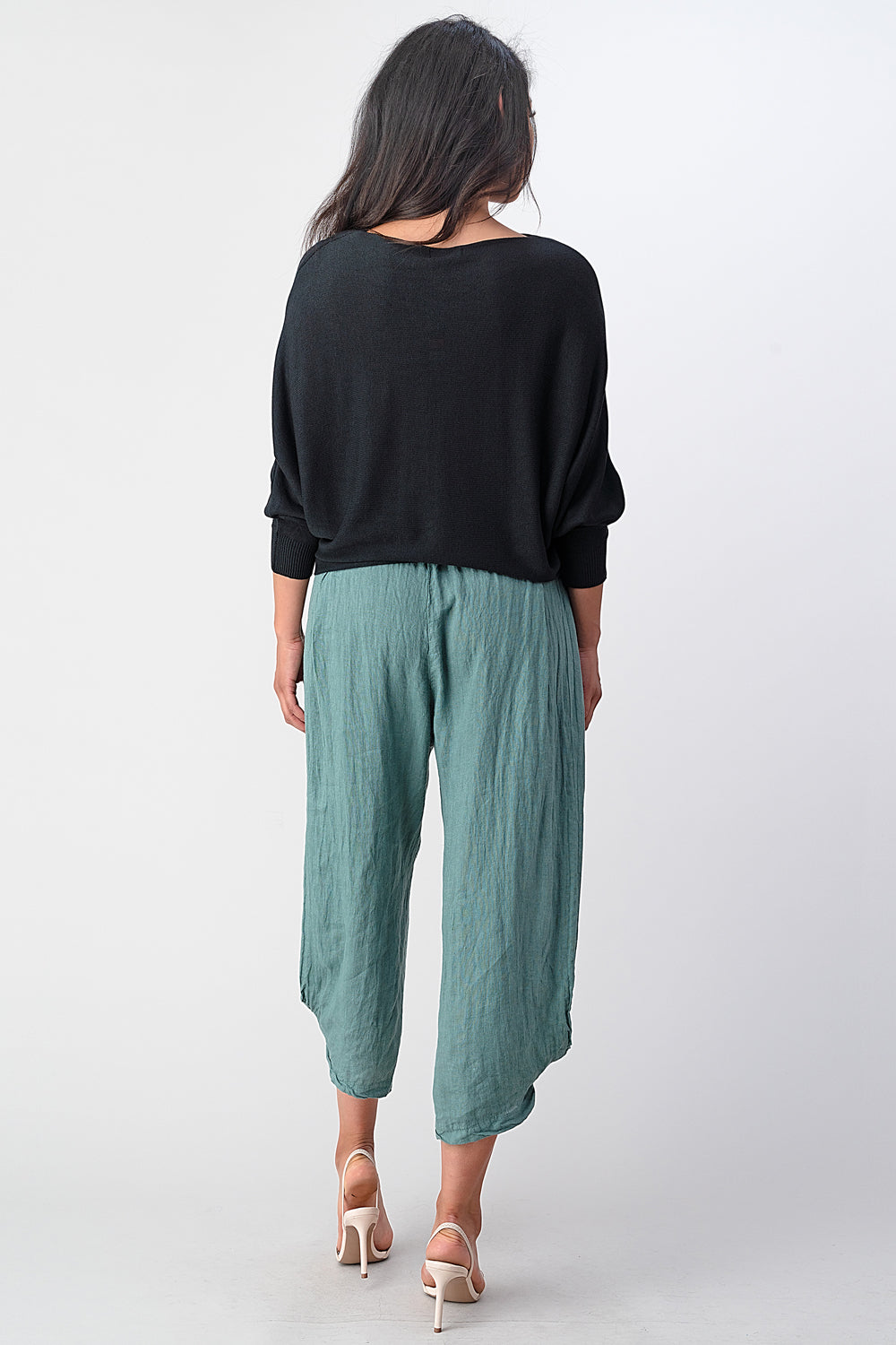 Raw Moda Italian Modal Blouse Top Raw Moda