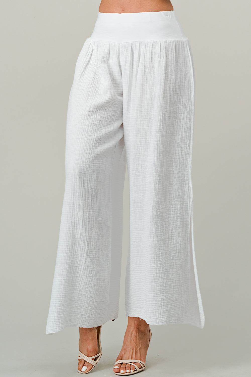 Raw Moda Long Italian Nima Cotton Pants Bottom Raw Moda