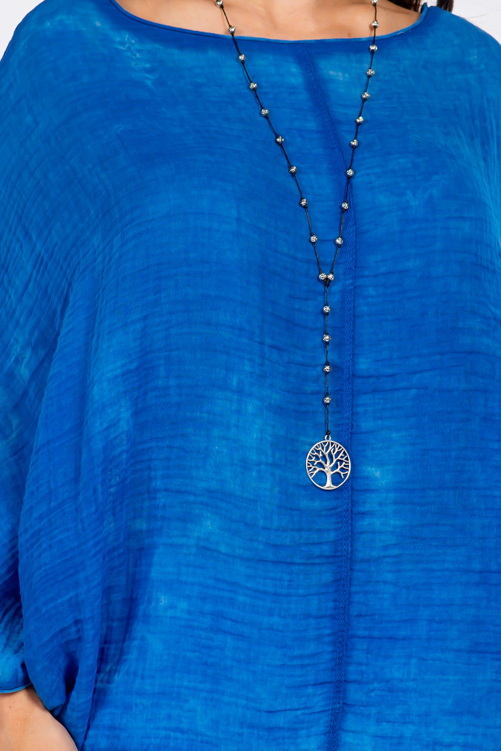 100% Cotton Washed Batwing Raw Moda Top Top Raw Moda