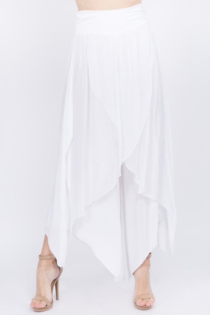 Raw Moda Silk Pants Skirt Bottom Raw Moda