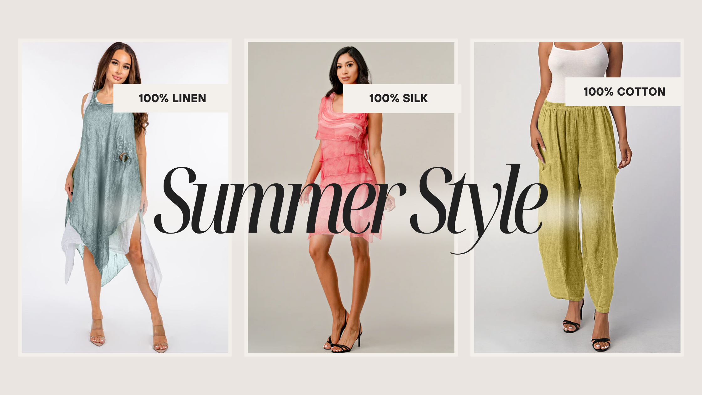 4 Summer Styles to Add to your Wardrobe