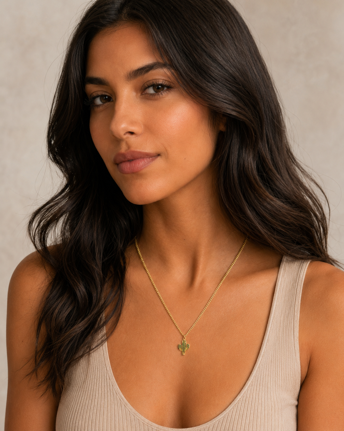 Cactus Necklace