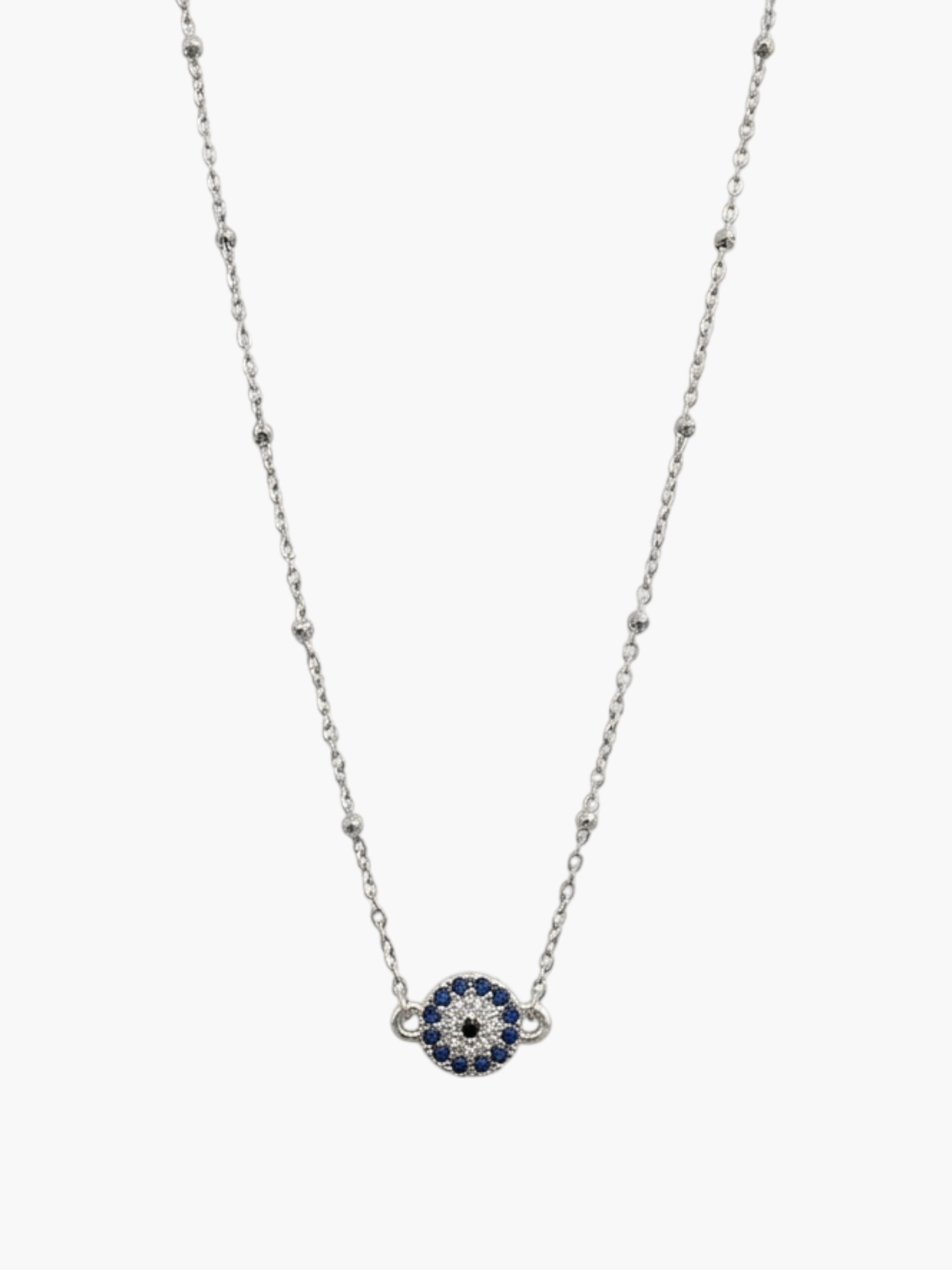 Evil Eye Round Necklace