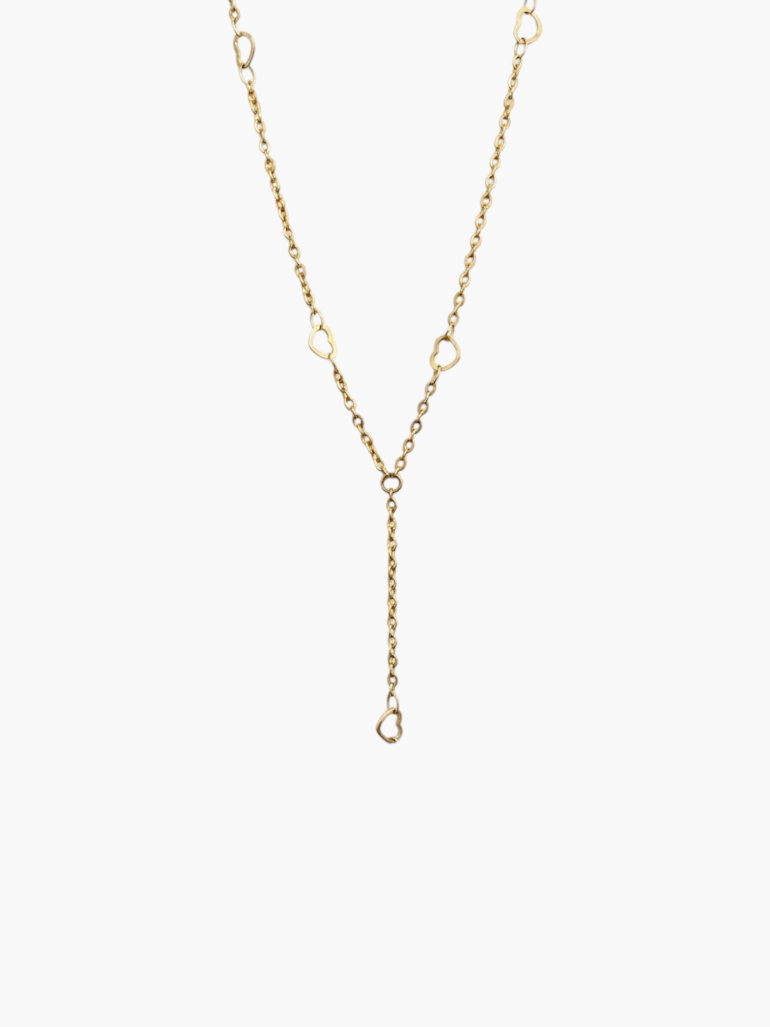 Lariat Heart Necklace