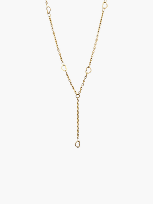Lariat Heart Necklace