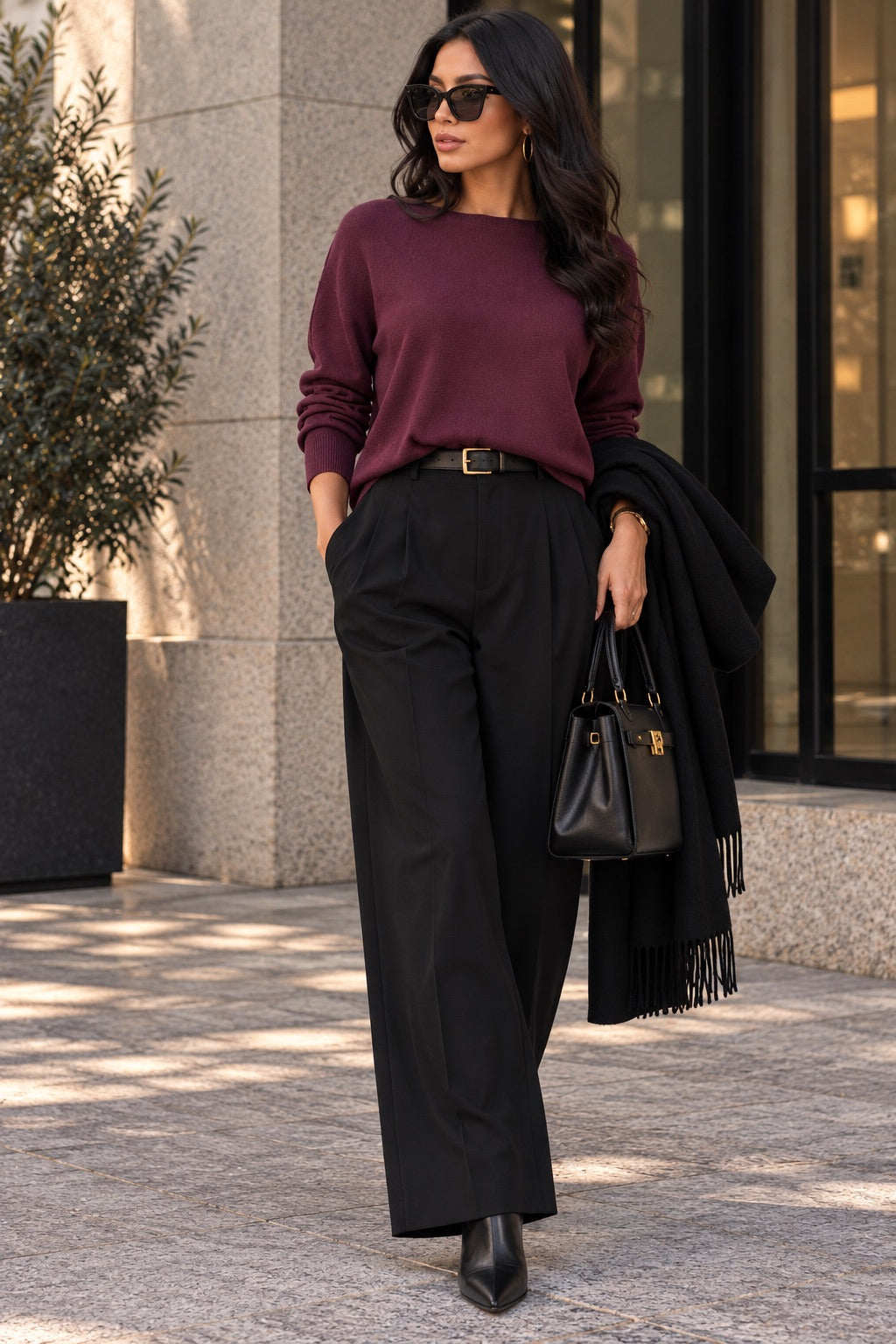 Raw Moda Italian Modal Blouse
