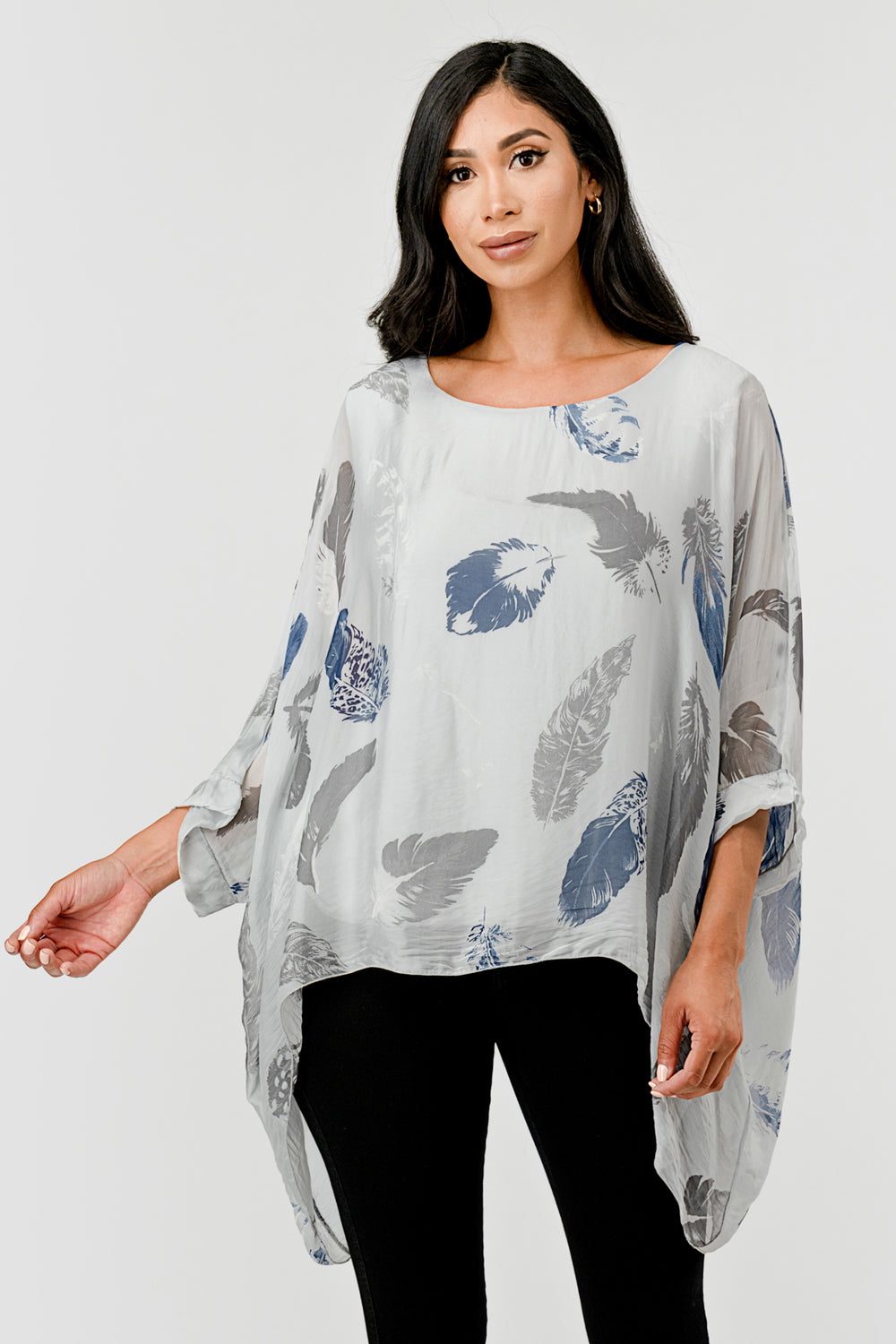 raw-moda-italian-silky-feathered-pattern-top-front