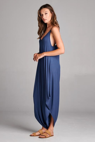 Raw Moda Spaghetti Straps Romper Jumpsuit Dress Raw Moda   