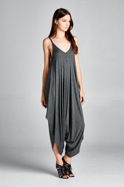Raw Moda Spaghetti Straps Romper Jumpsuit Dress Raw Moda   