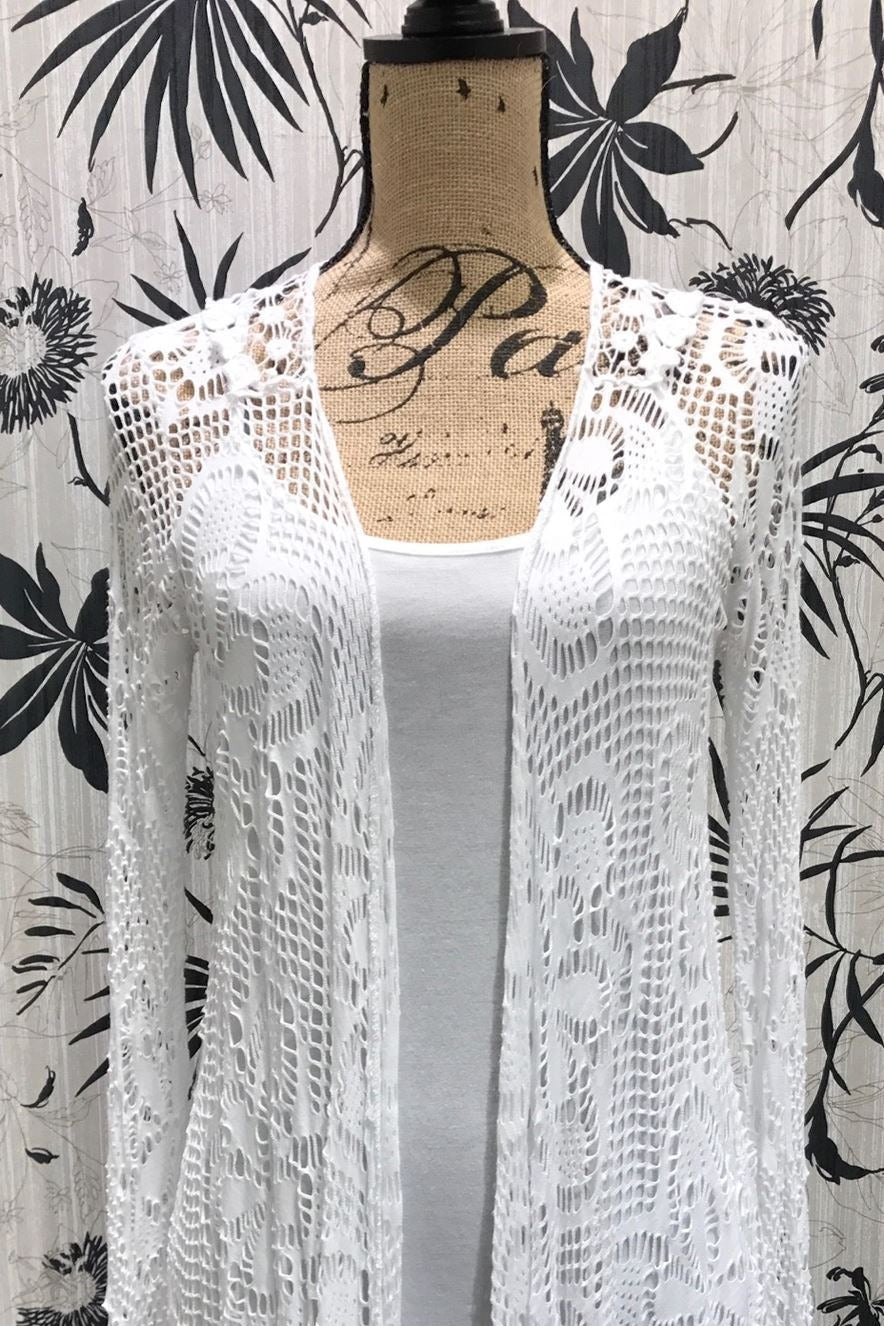 Italian Raw Moda Twin Set Farfala With Butterfly on The Back Top Raw Moda one size white 