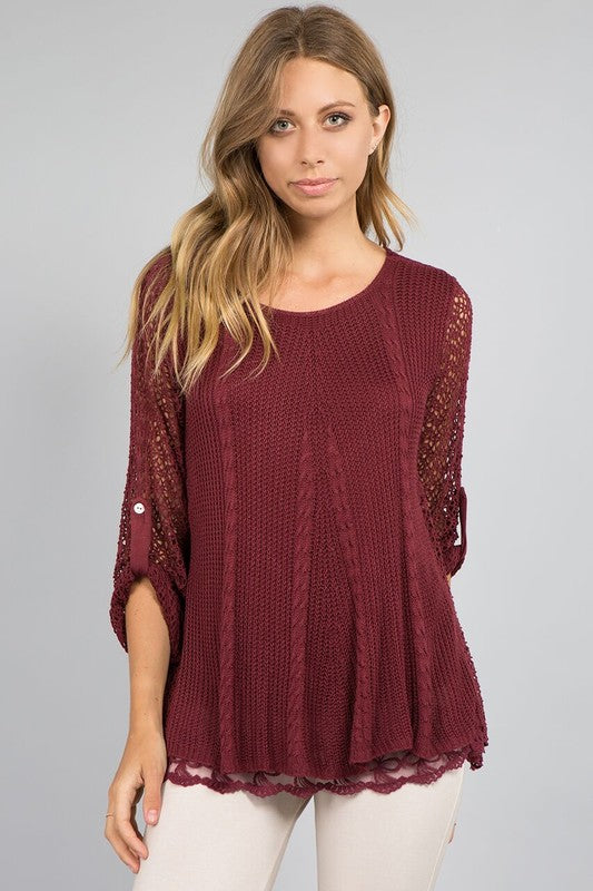 Raw Moda Italian Blouse Top Palermo Crochet Top Raw Moda   