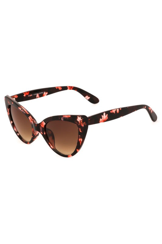 Raw Moda Tortoise Cat Eye Sunglasses Sunglasses Raw Moda Black  