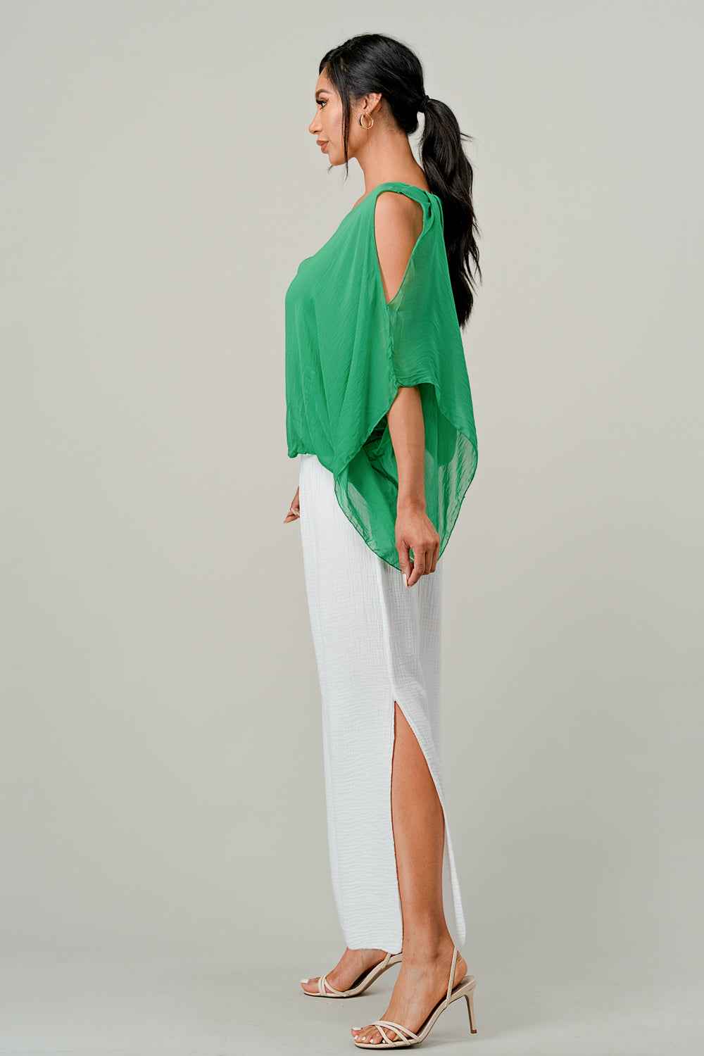 Raw Moda Long Italian Nima Cotton Pants Bottom Raw Moda   