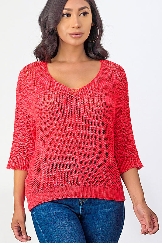 Raw Moda Italian Crochet Top Top Raw Moda   