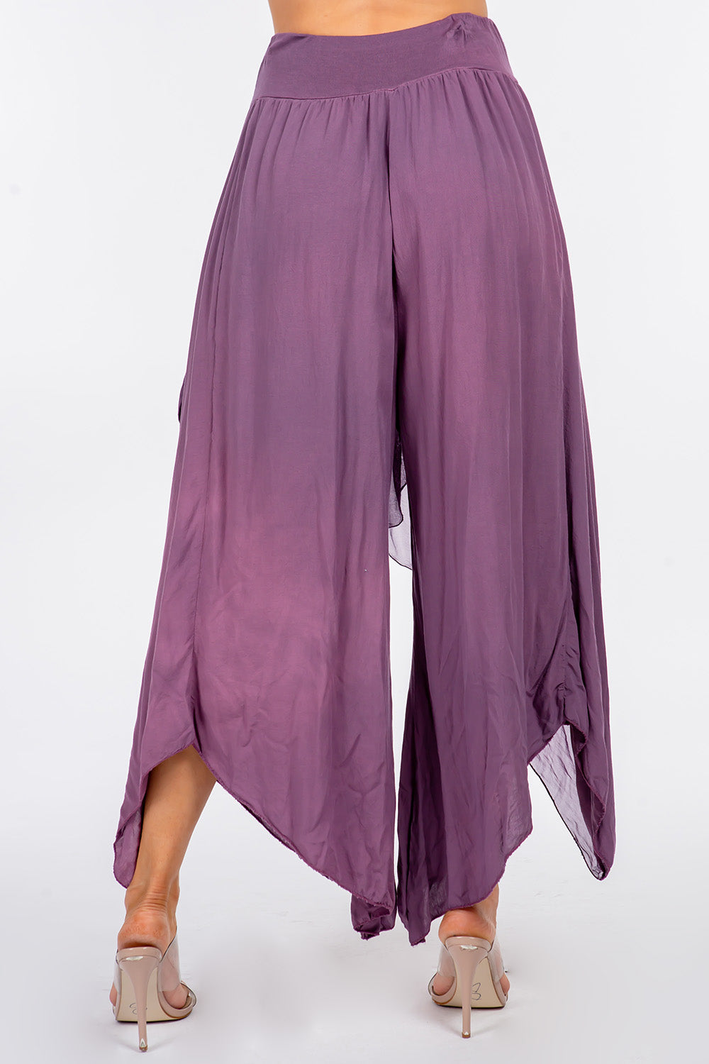 Raw Moda Silk Pants Skirt Bottom Raw Moda   